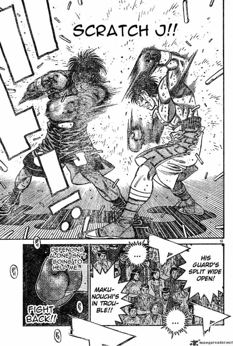 Hajime no Ippo: Fighting Spirit, Chapter 738 image 15